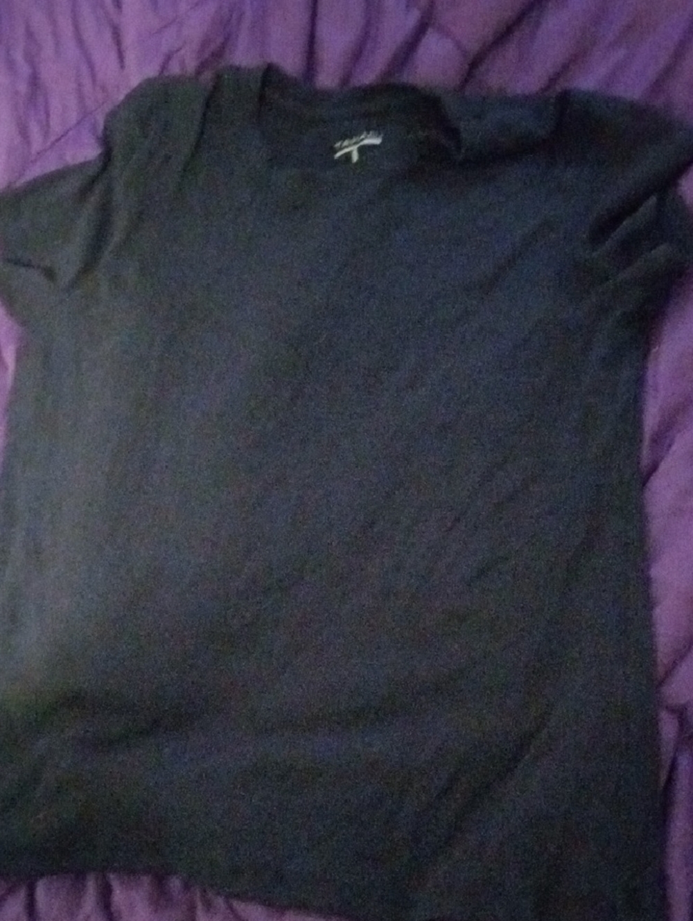 Tahari Short Sleeve Tee - Navy